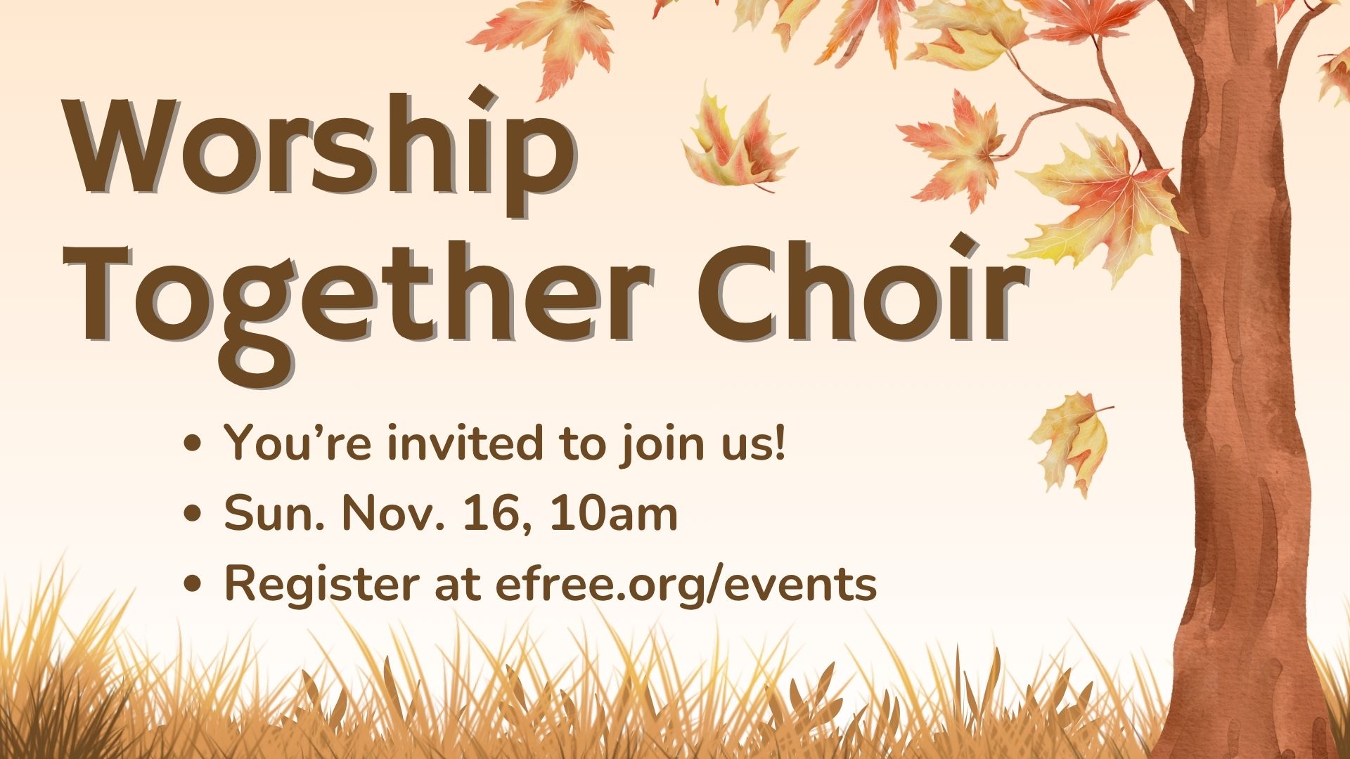 Worship Together Choir